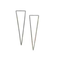 Load image into Gallery viewer, Outline Triangle Earrings