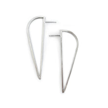 Load image into Gallery viewer, Outline Half Drop Earrings