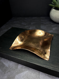 Square Copper Ring Dish