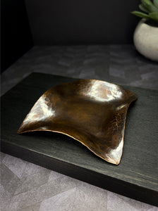 Square Copper Ring Dish