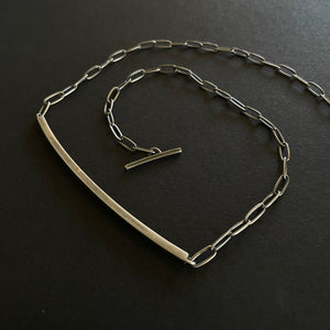 Forged Bar Necklace