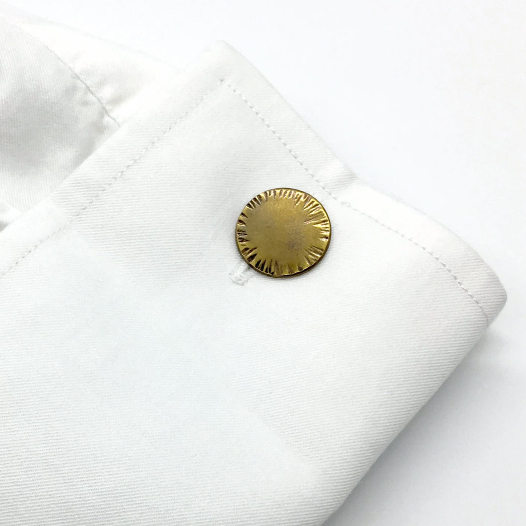 Brass Cuff Links