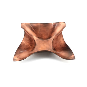 Square Folded Copper Valet Tray