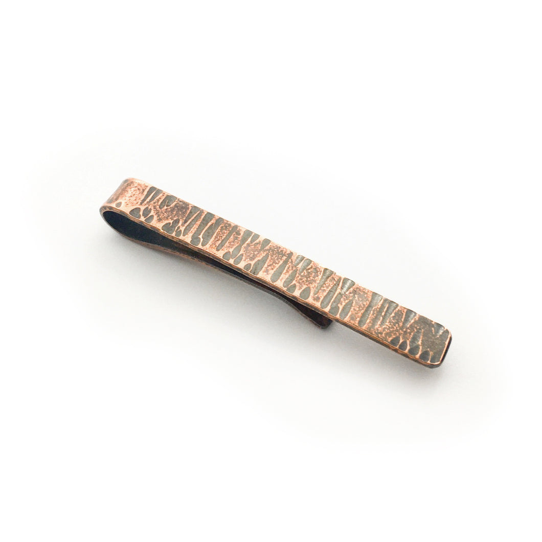 Forged Copper Tie Bar